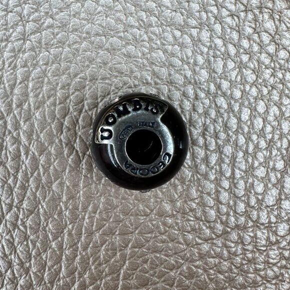 Helzberg Diamonds - Black Resin & Crystal Charm - Picture 2 of 3